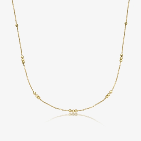 925 Sterlingsilber Perlenkette Halskette Armband Set Für Damen Minimalist Gold Silber Plattierter Schmuck Leichte Schlüsselbeinkette Geschenk