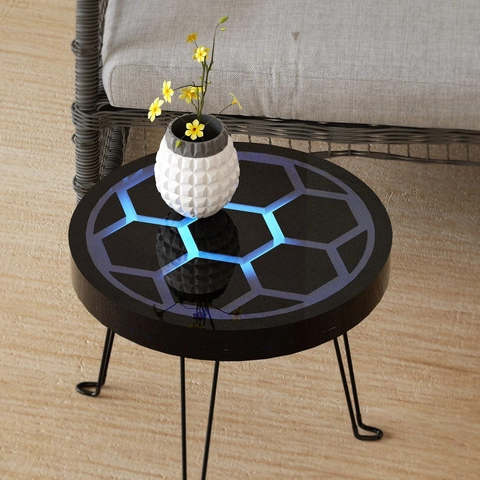 Stampo In Silicone Resina Tavolo Fiume Nido Ape Rotondo Grande DIY Tavolino Vassoio Fusione Epossidica Artigianato Mobili