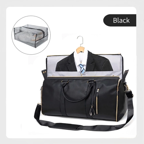Large Capacity Multifunctional Travel Duffel Bag Convertible Garment Bag For Suit Business Trip Waterproof Travel Luggage