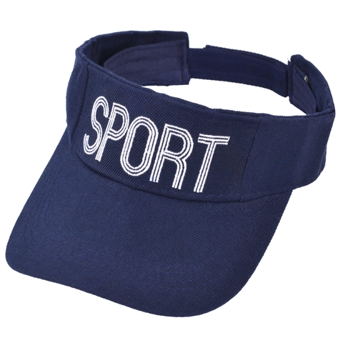 Kids Sun Visor Hat Empty Top Adjustable Breathable Outdoor Sport Letter Embroidery For Boys Girls Summer Sunshade