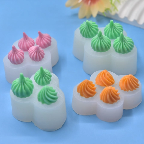 Spiral Pagoda Shape Silicone Mold For Cake Decorating Fondant Chocolate Baking DIY Pastry Tools