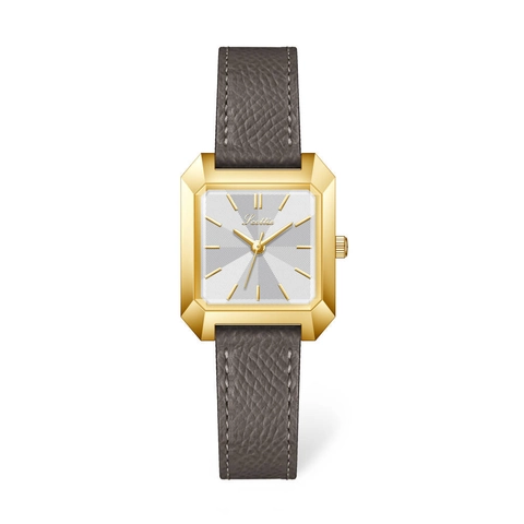 Elegant Square Women Watch Quartz Movement Stainless Steel Leather Strap Waterproof Retro Luxury Wristwatch For Ladies