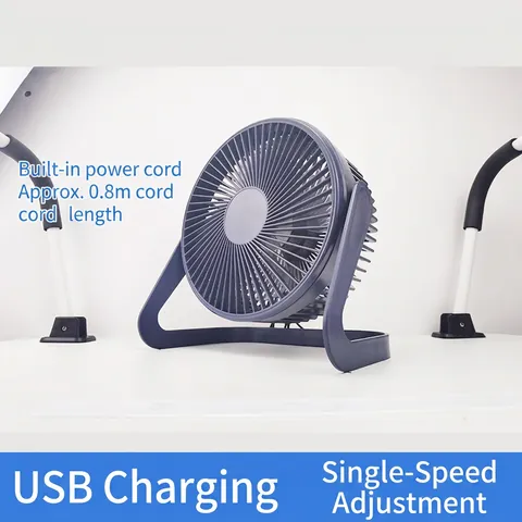 Mini Ventilatore Da Tavolo USB Plastica Silenzioso Regolabile Piccolo Raffreddamento Elettrico