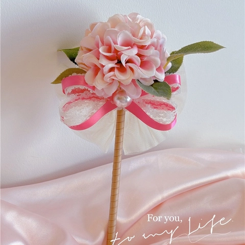 Penna A Sfera Floreale Creativa Fiore Artificiale Nastro Pizzo Perla Artificial Decorativa Matrimonio Elegante Cancelleria Regalo Romantico