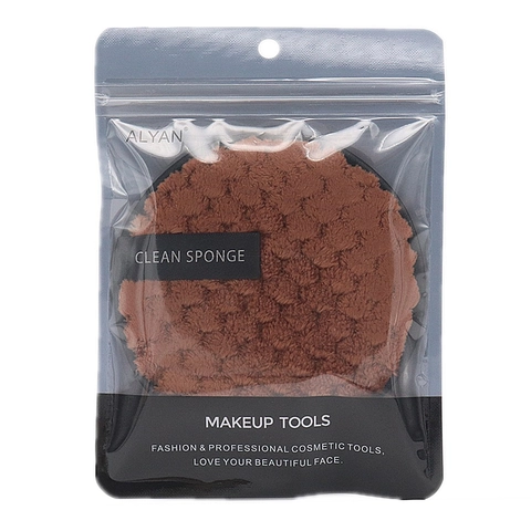 Runde Make-Up Entferner Pad Weiche Reinigungsschwamm Ananas Textur Gesichtswaschpad Professionelles Beauty Tool Tägliche Pflege