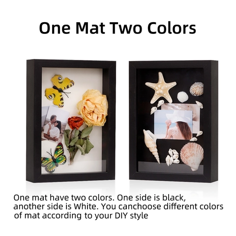 Σύγχρονη Κορνίζα 3D Shadow Box από MDF Βάθος 5cm Κορνίζα Προβολής Κοίλη Θήκη Συλλογής για Αποξηραμένα Λουλούδια Διακόσμηση Σπιτιού Δώρο
