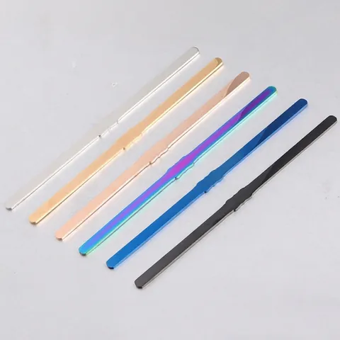 Stainless Steel Bracelet Blanks DIY Cuff Bangle Strips For Jewelry Making Mirror Polished Stamping Engraving Materials
