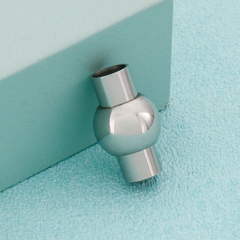 Chiusura Magnetica Gioielli Acciaio Inossidabile Connettore Geometrico Per DIY Bracciale Collana Lucidato