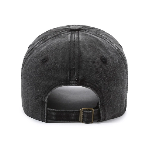 Vintage Gewassen Katoenen Honkbalpet Mannen Vrouwen Verstelbare Retro Borduursel Zonbescherming Streetwear Hoed