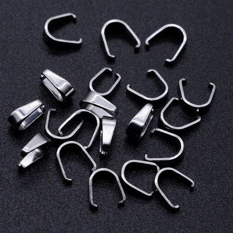 Ganci Per Ciondoli In Acciaio Inossidabile Connettori Per Gioielli DIY Per Realizzazione Collane