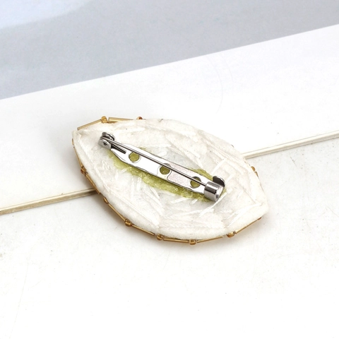Evil Eye Brosche Pin Handgefertigt Perlen Stickerei Strass Ethno Schmuck Revers Bekleidungszubehör Für Damen Herren