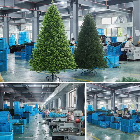 Albero Di Natale Artificiale Lusso Realistico Materiale PE Alta Densità Rami 3D Decorazione Domestica Festiva Per Interni