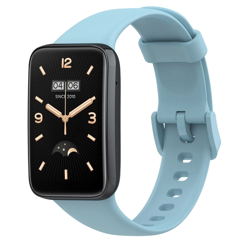 Replacement Smartwatch Strap Soft Silicone Sport Wristband For Fitness Tracker Breathable Waterproof Adjustable