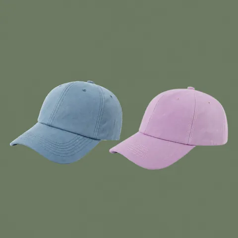 Berretto Da Baseball Con Ricamo Lettere Good Misto Cotone Poliestere Regolabile Visiera Curva Retro Streetwear Unisex
