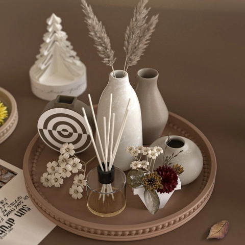 Siliconen Dienblad Vorm Kunstparelrands Rond Ovaal Gietgereedschap DIY Hars Gips Decor Opslag Organizer Schotel