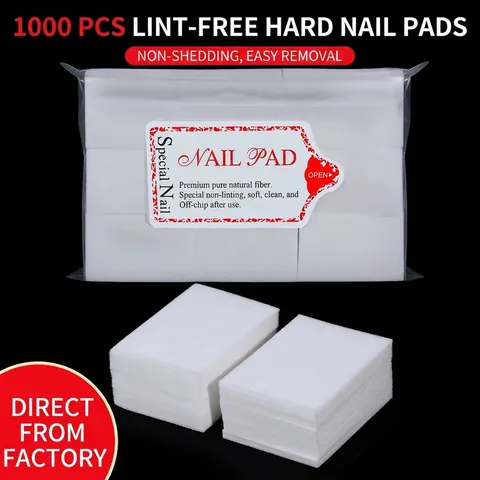 Pluisvrije Nagellakremover Pads Non Woven Wegwerp Manicure Reinigingsdoekjes Professioneel Voor Salon Thuisgebruik