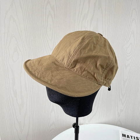 Women Wide Brim Sun Hat Lightweight Nylon Quick Dry Adjustable Drawstring Foldable Summer Travel Outdoor Casual Soft Cap