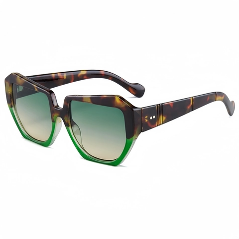 Gafas De Sol Geométricas De Gran Tamaño Retro Cuadradas Montura PC Lente AC Protección UV400 Moda Al Aire Libre Para Hombres Mujeres
