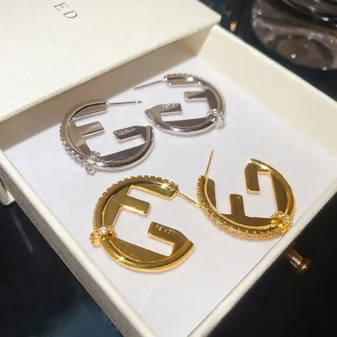 Hohl Runde Ohrstecker Kupfer 18K Vergoldet Zirkon Mit 925 Sterling Silber Ohrringpfosten Luxus Elegant Für Frauen