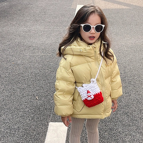 Borsa A Tracolla In Maglia Per Bambini Lana Fatta A Mano Natale Cartone Animato Alce Babbo Natale Carina Ragazze