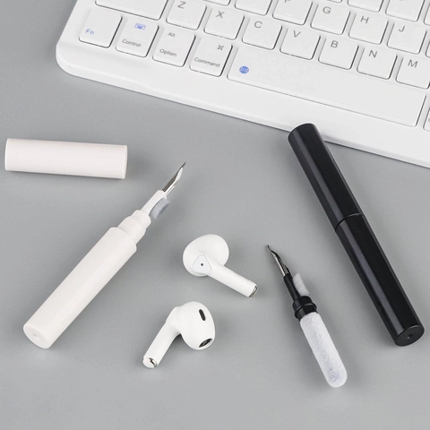 Penna Per La Pulizia Degli Auricolari Bluetooth Multifunzionale Strumento Portatile In ABS E Acciaio Inox