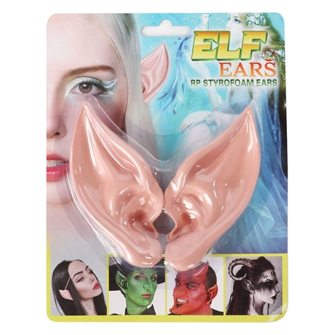 Orejas De Elfo Accesorios De Disfraces RP Poliestireno Realista Suave Para Halloween Cosplay Fiesta De Disfraces Adultos Niños