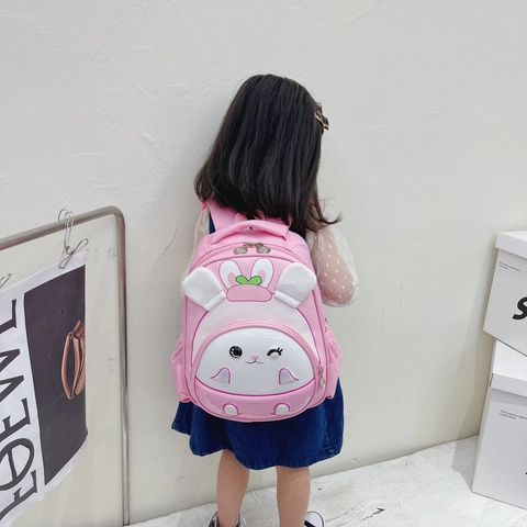 Cute 3D Cartoon Kids Backpack Nylon EVA Hard Shell Waterproof Breathable School Bag Kindergarten Girls Boys