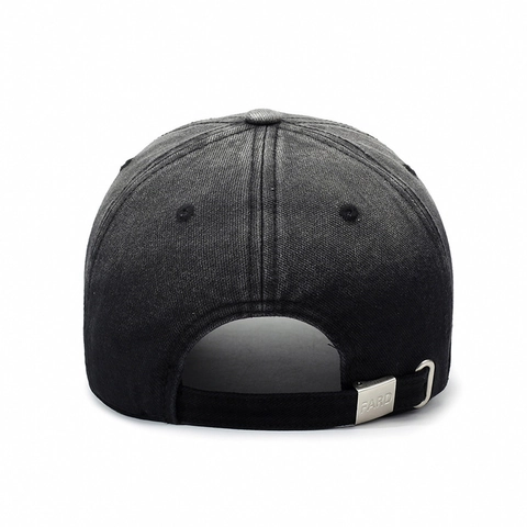 Vintage Distressed Baseball Cap Washed Cotton Adjustable Embroidered Letter Streetwear Sun Hat For Men Women
