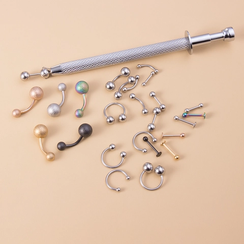 Professional Stainless Steel Four-Claw Jewelry Bead Grabber Piercing Ball Pick Up Tool For IC Chip Small Parts Manual Tool