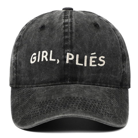 Casquette De Baseball En Coton Lavé Lettres Brodées Rétro Distressed Dad Hat Ajustable Protection Solaire Extérieur Unisexe