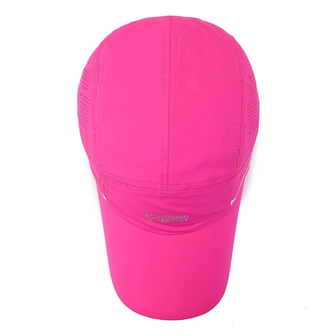 Baseball Cap Quick-Dry Breathable Polyester Sport Hat With Reflective Strip For Running Fishing Outdoor Men Women Adjustable