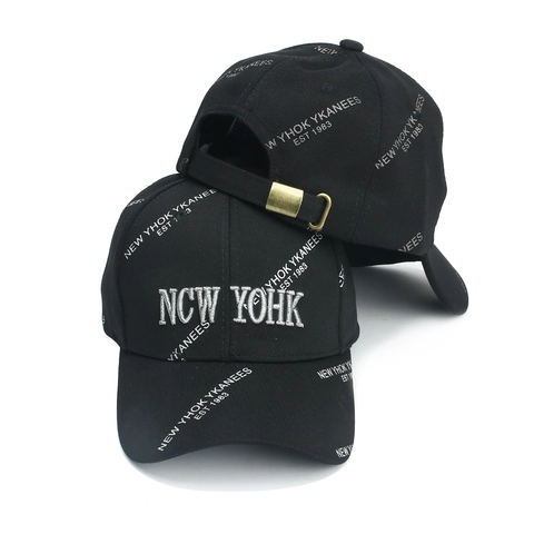 Casquette De Baseball Homme Femme Réglable Broderie Lettres 3D Imprimé Intégral Acrylique Sergé Sport De Plein Air Streetwear
