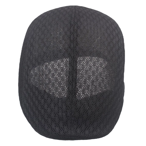 Sommer Mesh Atmungsaktive Schirmmütze Retro Britischer Stil Ivy Cap Für Herren Damen Leicht Sonnenschutz Verstellbar
