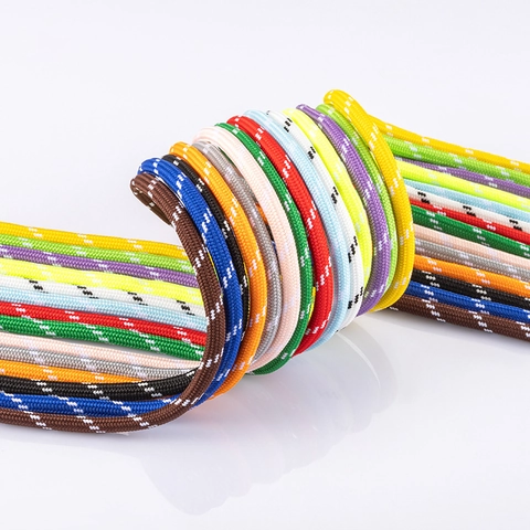 Bunter Geflochtener Nylonschnur DIY Schmuckherstellung Armband Handy Kette Gepunktetes Muster Polyester Zubehör