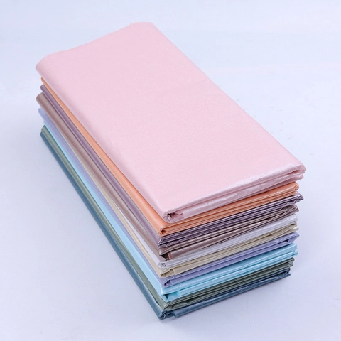 Pearlescent Metallic Tissue Paper Gift Wrap For Floral Packaging Lining Crafts DIY Smooth Soft Decorative