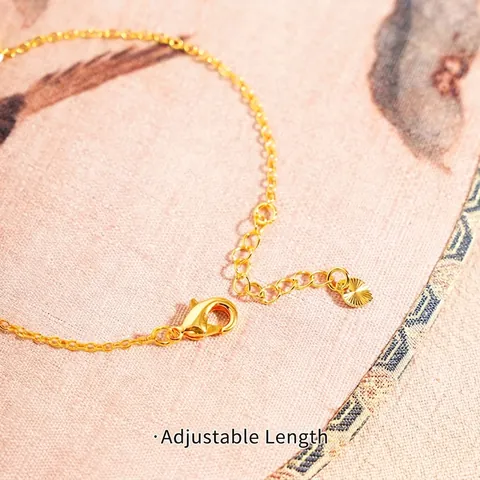 Collier Et Bracelet à Double Cercle Entrelacé En Cuivre Plaqué Or 24K Bijoux Minimalistes élégants De Style Mobius