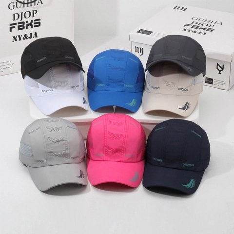 Cappello Da Baseball In Rete Ad Asciugatura Rapida Traspirante Protezione Solare Sport All Aperto Regolabile