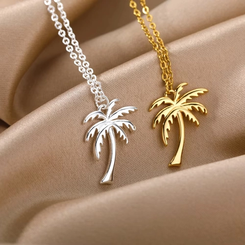 Collar Pendiente de Acero Inoxidable Concha Estrella de Mar para Mujer Detalles de Perla Artificial Joyería de Moda de Playa