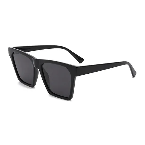 Square Sunglasses For Women Men Oversized Retro Fashion UV400 Protection PC Frame TAC Lenses Outdoor Driving Travel Eyewear