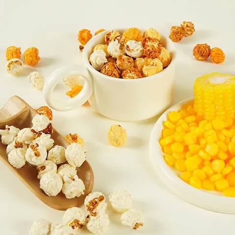 Künstliches Popcorn Modell Realistische Simulation Lebensmittel PVC Snacks Fotografie Requisiten DIY Bastelzubehör Schreibtischdeko