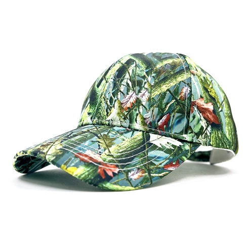 Outdoor Blatttarnung Baseballkappe Herren Damen Verstellbarer Angeln Sonnenschutz Hut Atmungsaktiv Bedruckt Wald Camo Trucker Hut