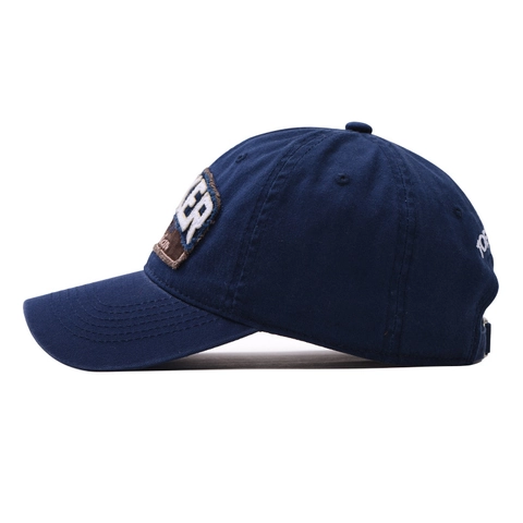 Cappellino Da Baseball In Cotone Vintage Con Patch Ricamata Cappello Trucker Americano Retrò Parasole Regolabile Streetwear