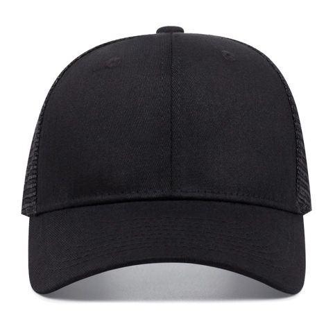 Mesh Trucker Hat Baseball Cap Baumwolle Atmungsaktiv Verstellbar Snapback Gebogene Krempe Outdoor Sonnenschutz Tarnung