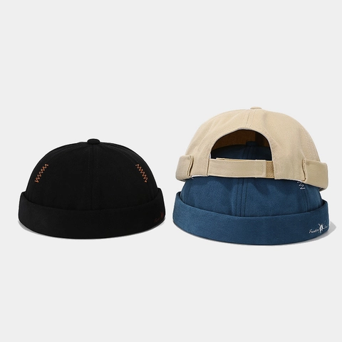 Gorra Docker De Algodón Sin Borde Ajustable Retro Streetwear Hip Hop Miki Hat Para Hombres Mujeres Bordado Freedom