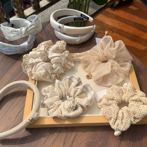 Accesorios Para El Cabello De Vacaciones En La Playa Conchas Estrellas De Mar Perlas Artificiales Coleteros Lino Algodón Diademas Elegantes
