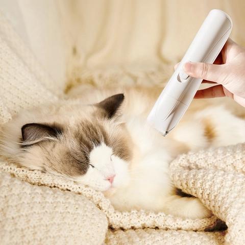 Multifunctional Pet Electric Clipper Kit Low Noise USB Rechargeable Grooming Trimmer For Dogs Cats ABS Stainless Steel