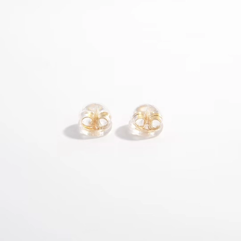 Ohrring Verschlüsse 925 Sterling Silber Und Silikon Transparent Sicher Stopper Für Ohrstecker DIY Schmuckzubehör