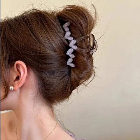 Cartoon Tier Haarklammer Harz Acetat Süße Hund Katze Herz Design Shark Haarnadel Für Frauen Tägliches Styling Accessoire