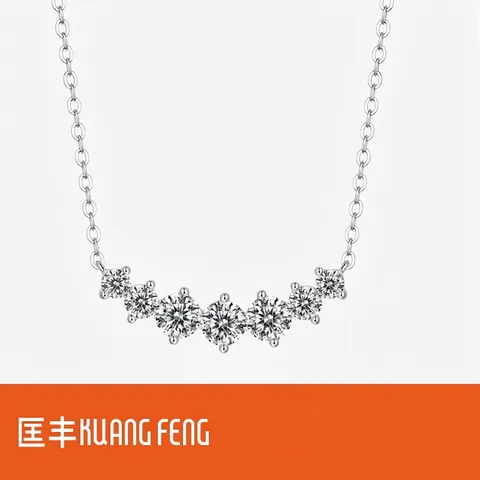 925 Sterling Silber Moissanit Halskette Elegante Runde Herz Quadrat Anhänger Funkelnder Schmuck Frauen Jahrestag Geschenk