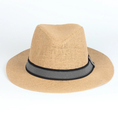 Ψάθινο Καπέλο Fedora Αναπνεύσιμο Πλεκτό Αντηλιακή Προστασία Καλοκαίρι Παραλία Εξωτερικό Στυλ Τζαζ Για Άνδρες Και Γυναίκες Καρό Κορδέλα